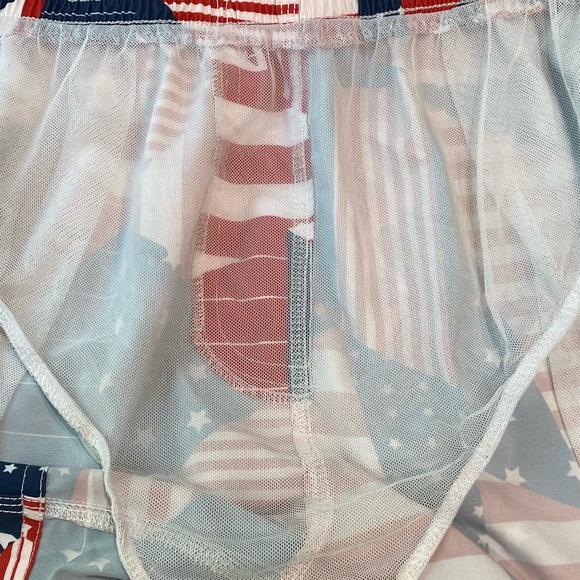 NWOT The OG Patchwork Swim Trunk by Southern Proper Men’s - Picture 8 of 14